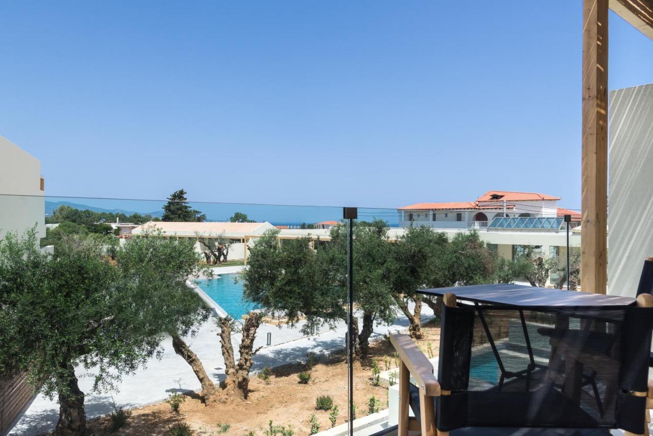 Psarou  Tsamis Zante Suites (Adults Only) מראה חיצוני תמונה View from the balcony of a hotel room
