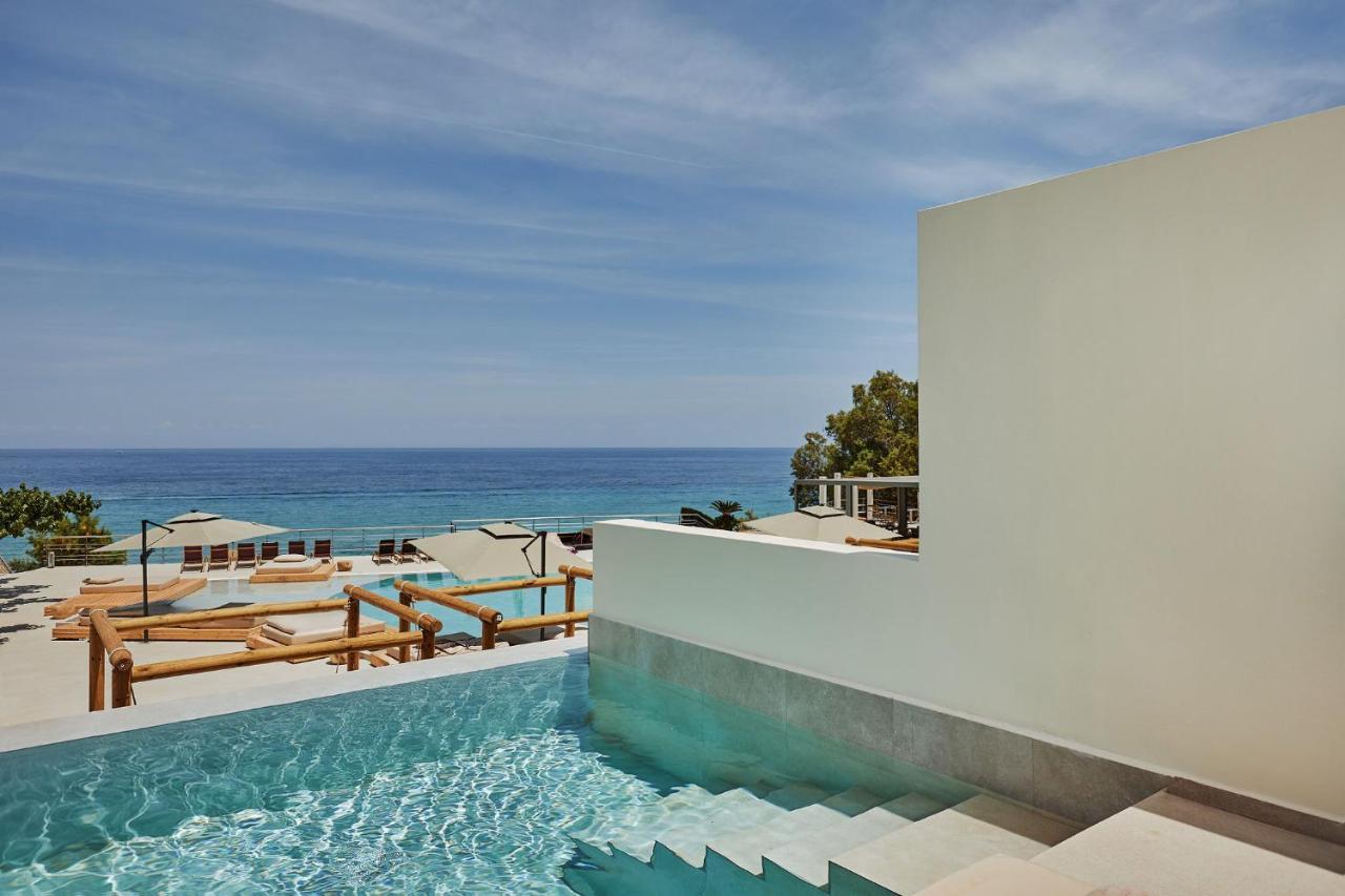 Psarou  Tsamis Zante Suites (Adults Only) מראה חיצוני תמונה The hotel's infinity pool
