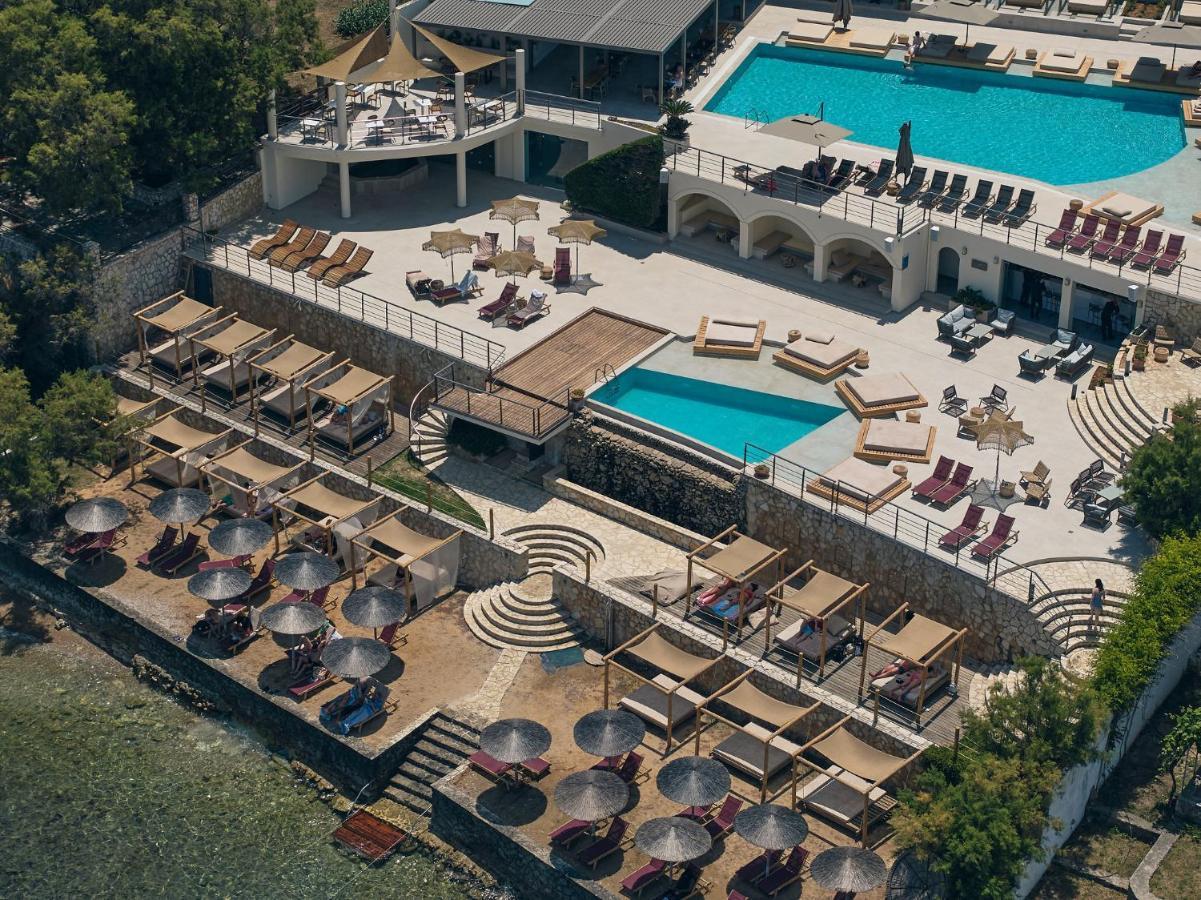 Psarou  Tsamis Zante Suites (Adults Only) מראה חיצוני תמונה Aerial view of the hotel