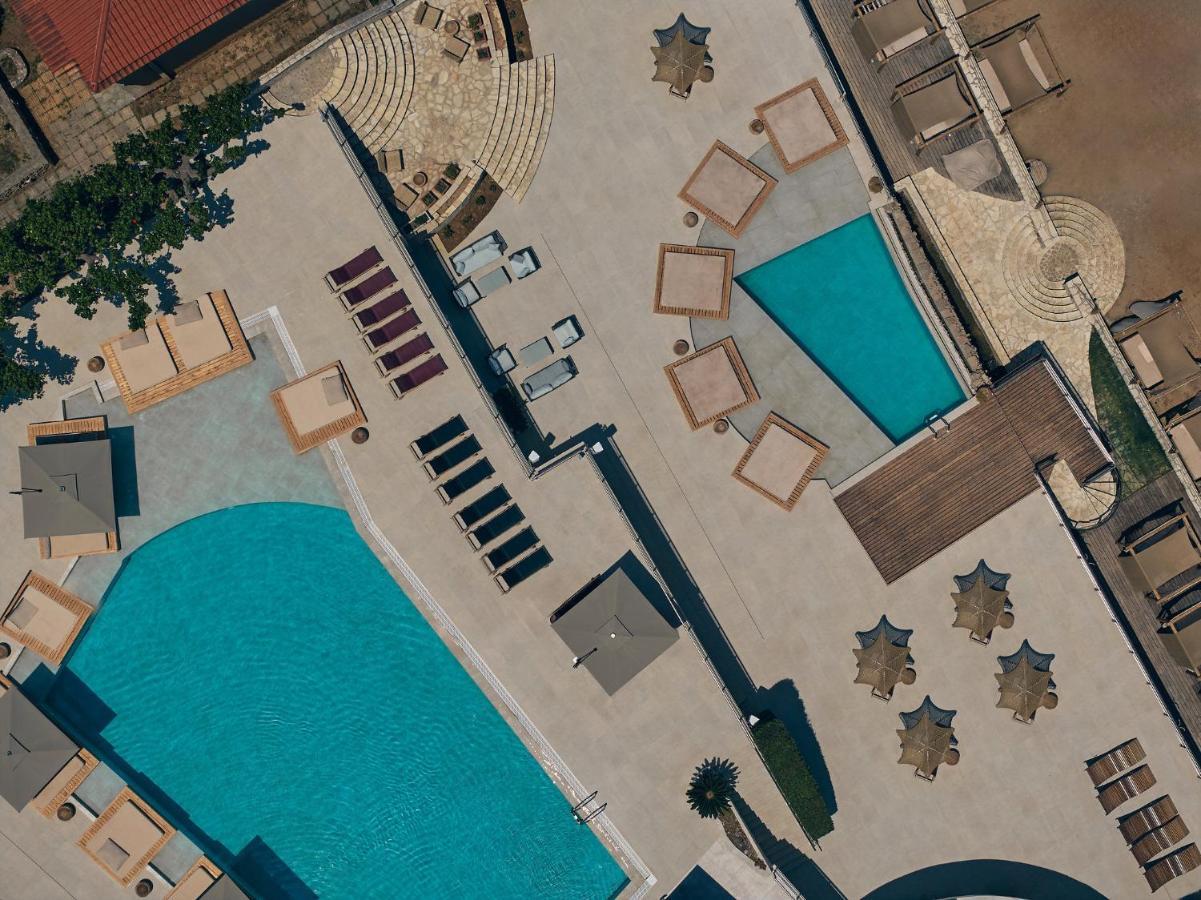 Psarou  Tsamis Zante Suites (Adults Only) מראה חיצוני תמונה Aerial view of the hotel